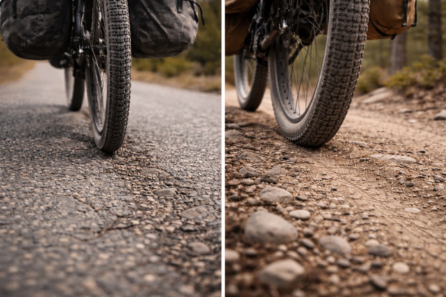 Larghezza pneumatici su terreni diversi