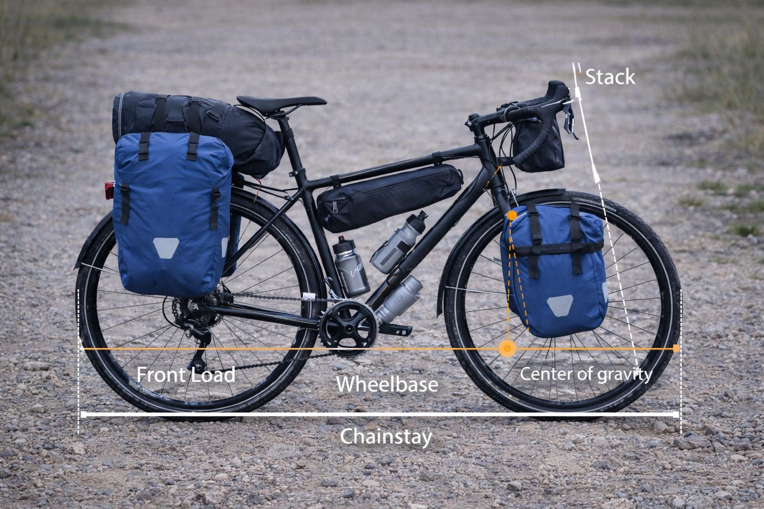 Bike stability under load