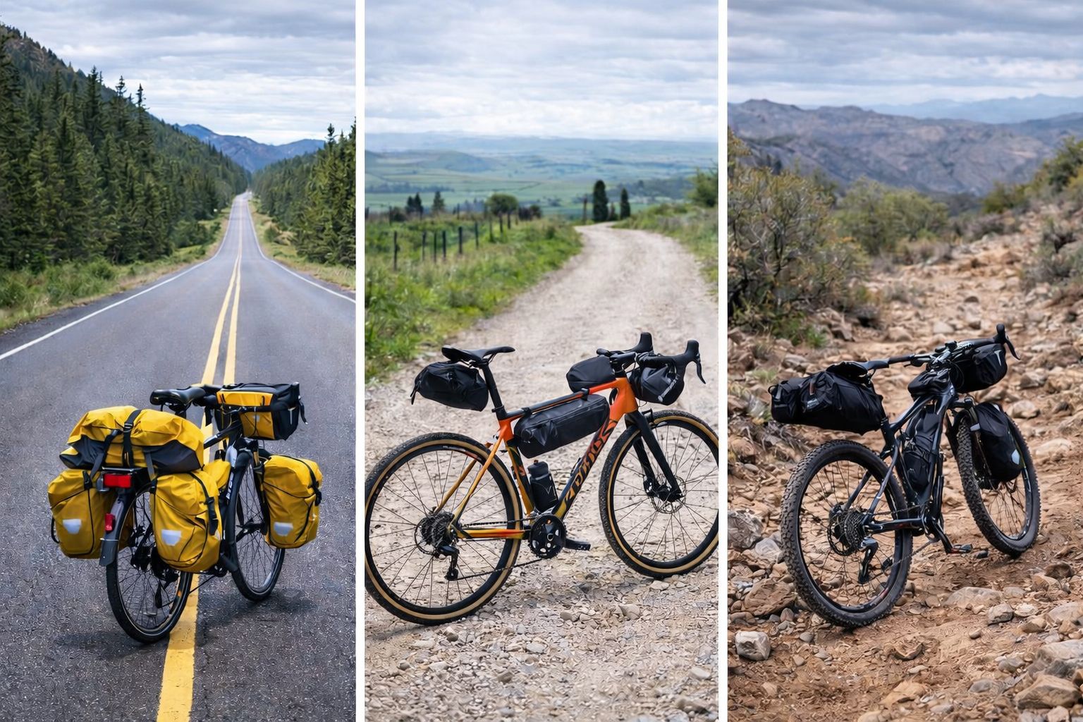 Types of bike travel