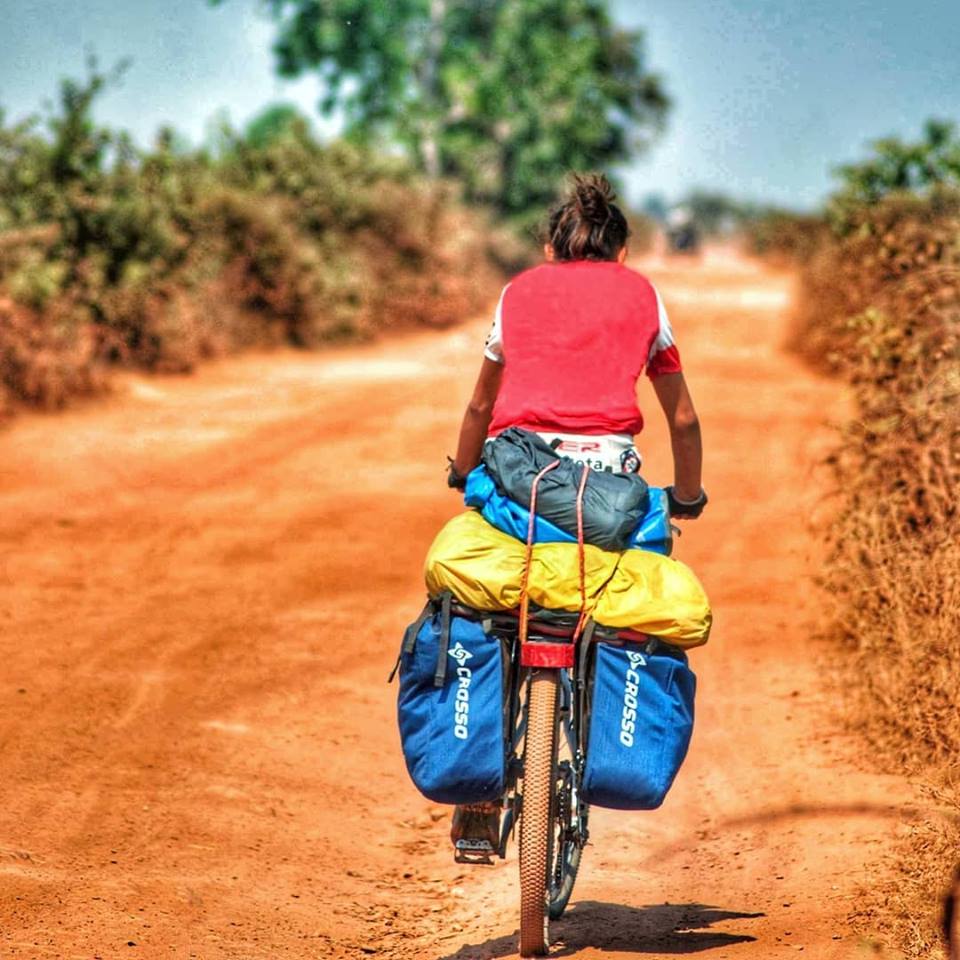 Veronica Rizzoli in viaggio in bici 3