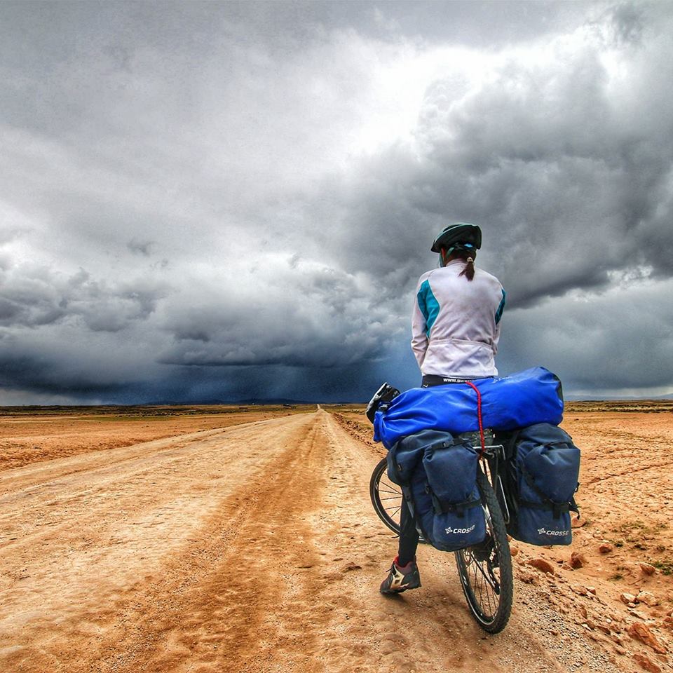 Veronica Rizzoli in viaggio in bici 4
