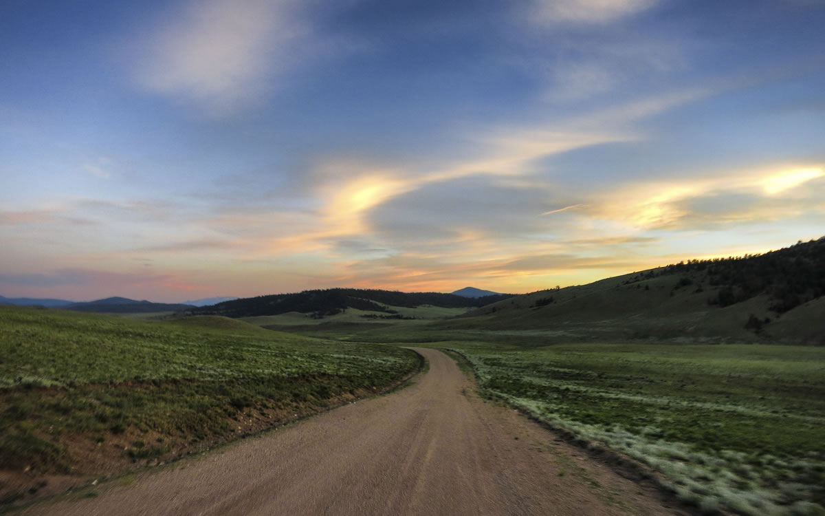 Tour Divide landscape